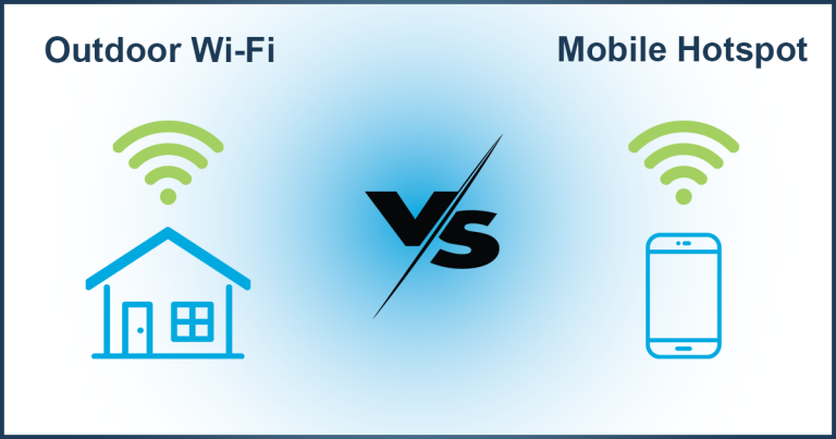 What Is a Mobile Hotspot vs. Outdoor Wi-Fi?