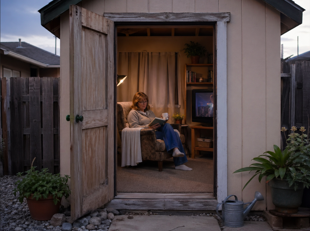 Wi-Fi for outbuildings, including small sheds, can instantly turn a small space into a place for rest and entertainment.